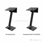 Portable Aluminum Lectern — Contemporary (PS-Y-7) Portable Lectern Y7-V23 No Carrying Case - thePodiumsStore