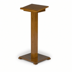 Portable Presentation Lectern — Oak (PS-T-15) Portable Lectern T-15 Light Oak 35 - thePodiumsStore
