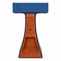 Presidential Solid Hardwood Lectern — Non-Sound (PS-PD) Hardwood Lectern PDPRE No Logo Sherpa Cardinal - thePodiumsStore