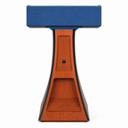 Presidential Solid Hardwood Lectern — Non-Sound (PS-PD) Hardwood Lectern PDPRE No Logo Sherpa Cardinal - thePodiumsStore