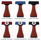 Presidential Solid Hardwood Lectern — Non-Sound (PS-PD) Hardwood Lectern PDPRE No Logo Sherpa Cardinal - thePodiumsStore