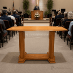 Proclaimer Wood & Acrylic Communion Table (PS-705) Communion Table 705 Light Oak 35 - thePodiumsStore