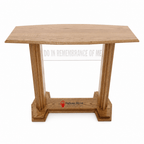 Proclaimer Wood & Acrylic Communion Table (PS-705) Communion Table 705 Light Oak 35 - thePodiumsStore