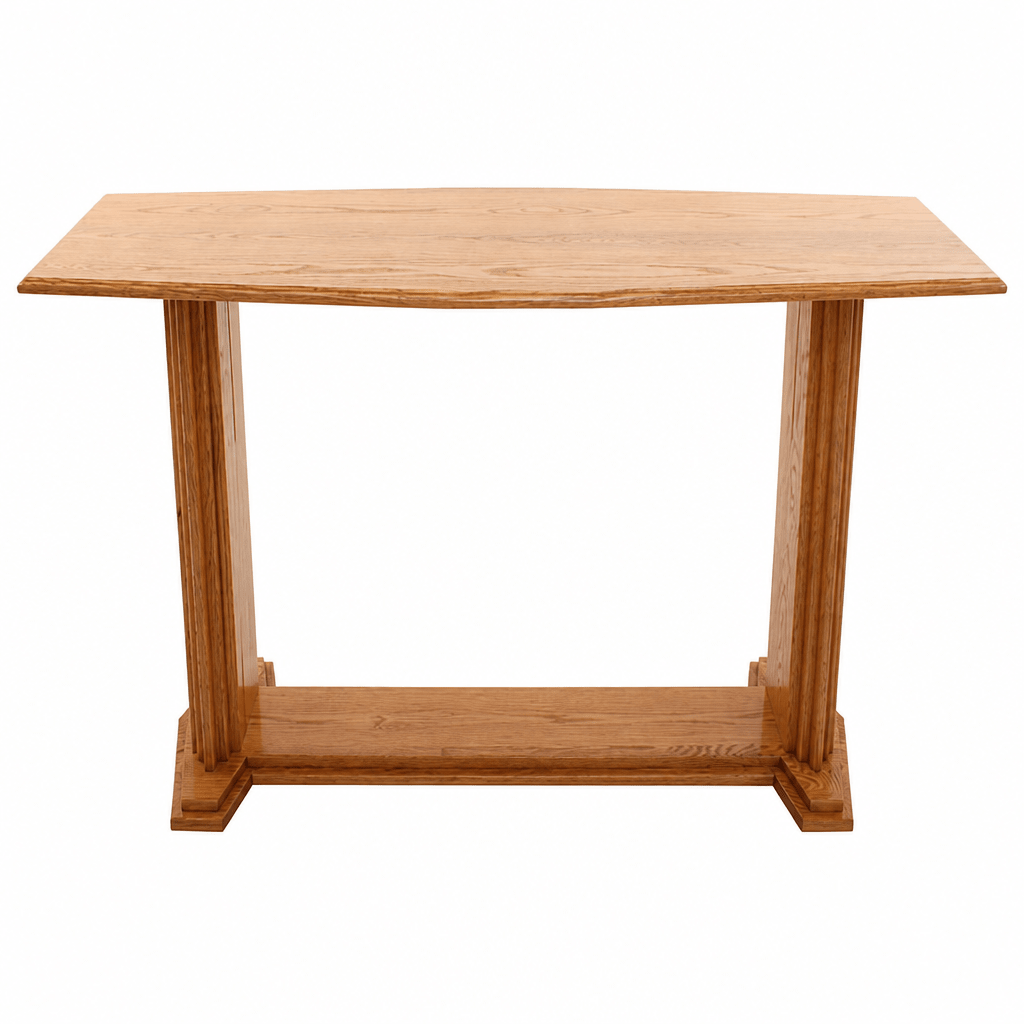 Proclaimer Wood & Acrylic Communion Table (PS-707) Communion Table 707 Light Oak 35 - thePodiumsStore