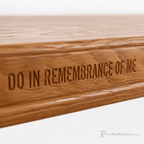 Proclaimer Wood & Acrylic Communion Table (PS-707) Communion Table 707 Light Oak 35 - thePodiumsStore