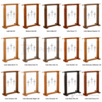 Proclaimer Wood & Acrylic Pulpit (PS-701) Wood & Acrylic Pulpit 701 Light Oak 35 - thePodiumsStore