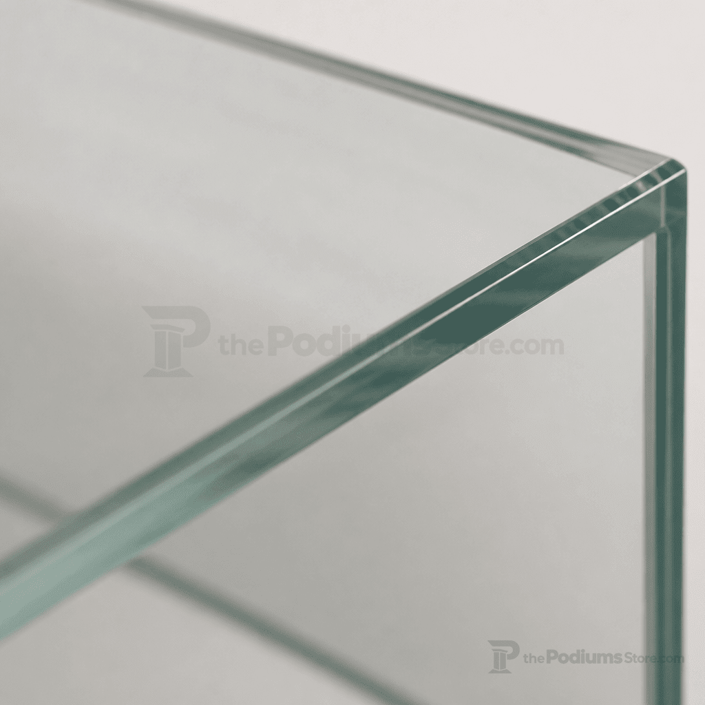 Rhema Glass Communion Table (PS-NC40) Communion Table NC40 Natural Communion Table 40" - thePodiumsStore