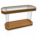 Rhema Glass Communion Table (PS-NC40) Communion Table NC40 Natural Communion Table 40" - thePodiumsStore