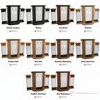 Rhema Glass & Wood Church Pulpit (PS-NC12) Glass Pulpit NC12 Black Lacquer - thePodiumsStore