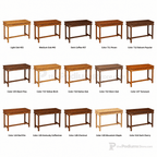 Scrollwork Wood Communion Table (PS-505) Communion Table NO. 505 Light Oak 35 - thePodiumsStore