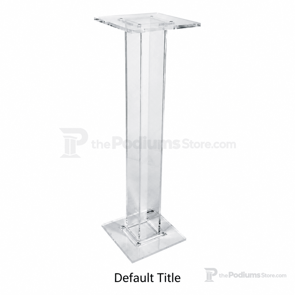 Single-Column Acrylic Church Water Stand Church Water Stand NSTAND3 - thePodiumsStore
