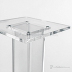 Single-Column Acrylic Church Water Stand Church Water Stand NSTAND3 - thePodiumsStore
