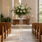 Single-Column Acrylic Church Water Stand Church Water Stand NSTAND3 - thePodiumsStore