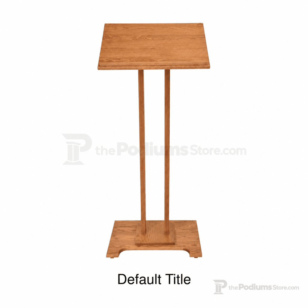 Solid Oak Portable Presentation Lectern (PS-KLWCOAK) Portable Lectern KLWCOAK - thePodiumsStore