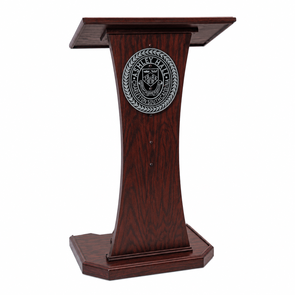 Speaker Wood Church Pulpit (PS-NC2W) Church Wood Pulpit NC2W Early American - thePodiumsStore