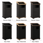 Spectrum Series Portable Lectern Portable Lectern CFL Charcoal Black - thePodiumsStore