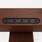 Statesman Solid Hardwood Lectern (Non-Sound) Hardwood Lectern STM019-O Oak Natural (Clear Finish) - thePodiumsStore