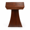 Statesman Solid Hardwood Lectern (Non-Sound) Hardwood Lectern STM019-O Oak Natural (Clear Finish) - thePodiumsStore