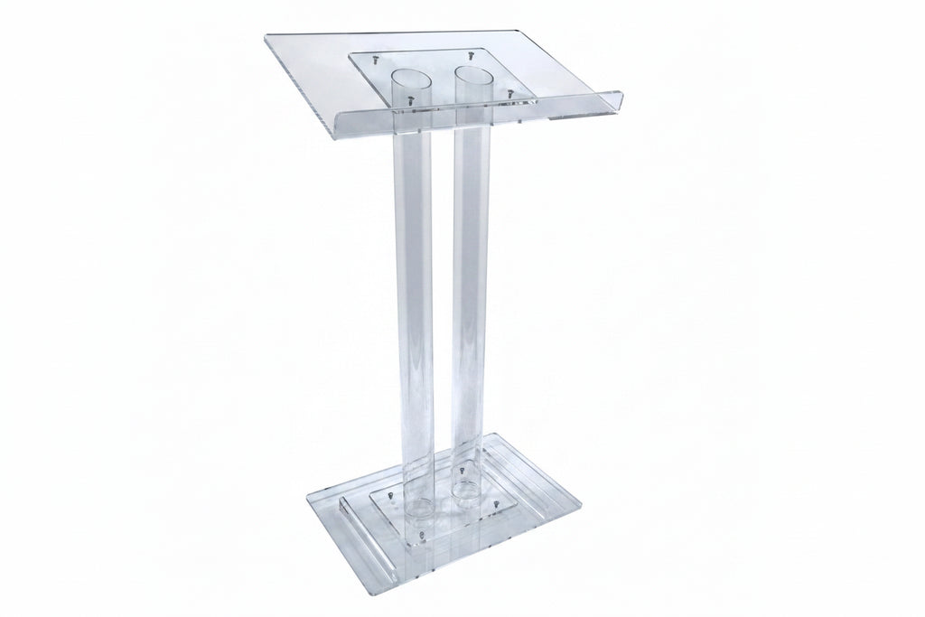 Acrylic Lectern 2 Column - FREE SHIPPING! · Main product on white background