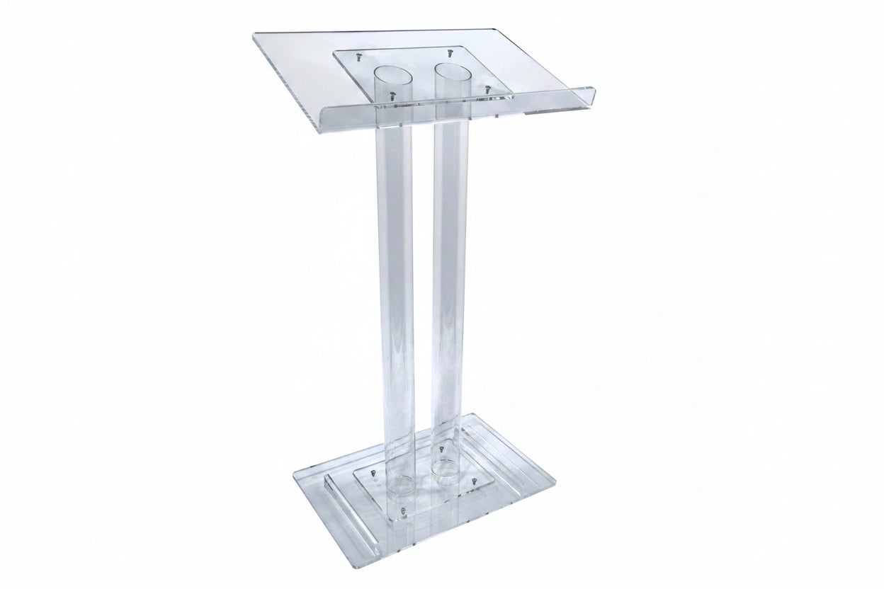 Acrylic Lectern 2 Column - FREE SHIPPING! · Main product on white background