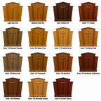 Church Wood Pulpit Victory Style V Shape with Fluting 300 - FREE SHIPPING! · All stain color variants grid
