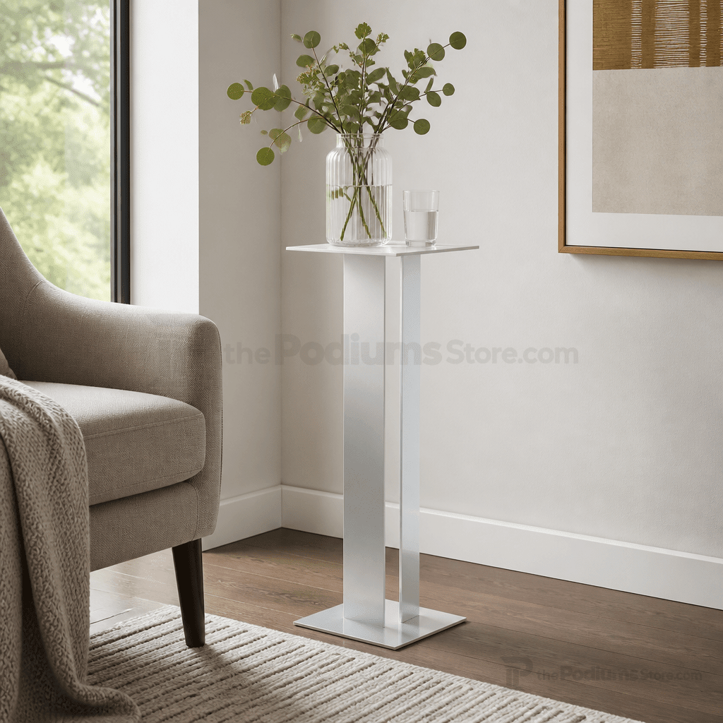 TA1 Contemporary Aluminum Side Table Side Table TA14-V14 - thePodiumsStore