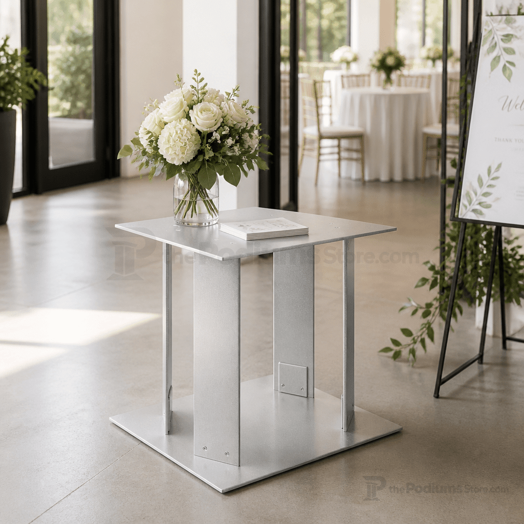 TC1 Contemporary Aluminum Side Table Side Table TC1-V20 - thePodiumsStore