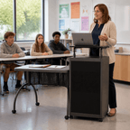 Teacher's WorkPod Lectern Non-Sound Lectern TWP - thePodiumsStore
