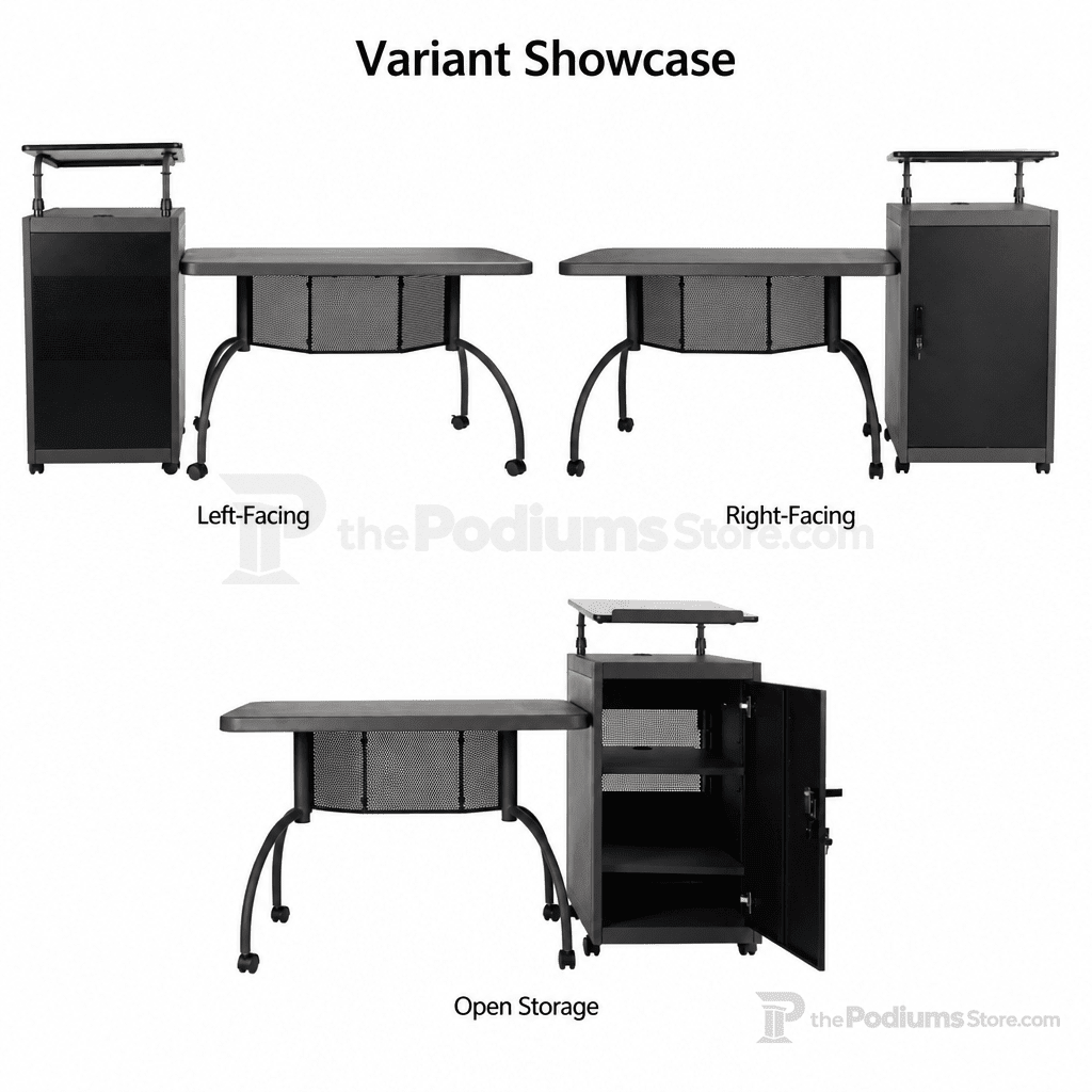 Teacher's WorkPod Lectern Non-Sound Lectern TWP - thePodiumsStore