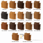 Tiered Wood Church Pulpit (PS-TWP-105) Church Wood Pulpit TWP-105 Light Oak 35 No Cross - thePodiumsStore