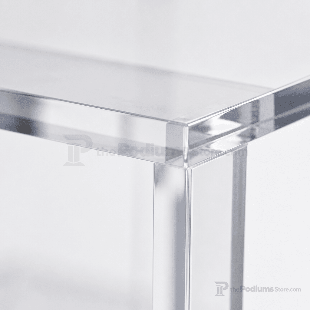 Traditional Acrylic Lectern (PS-SN3075) Acrylic Lectern LECTKD Clear Acrylic - thePodiumsStore