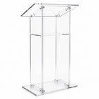 Traditional Acrylic Lectern (PS-SN3075) Acrylic Lectern LECTKD Clear Acrylic - thePodiumsStore