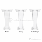 Vail Clear Acrylic Lectern Acrylic Lectern KLVT - thePodiumsStore