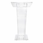 Vail Clear Acrylic Lectern Acrylic Lectern KLVT - thePodiumsStore