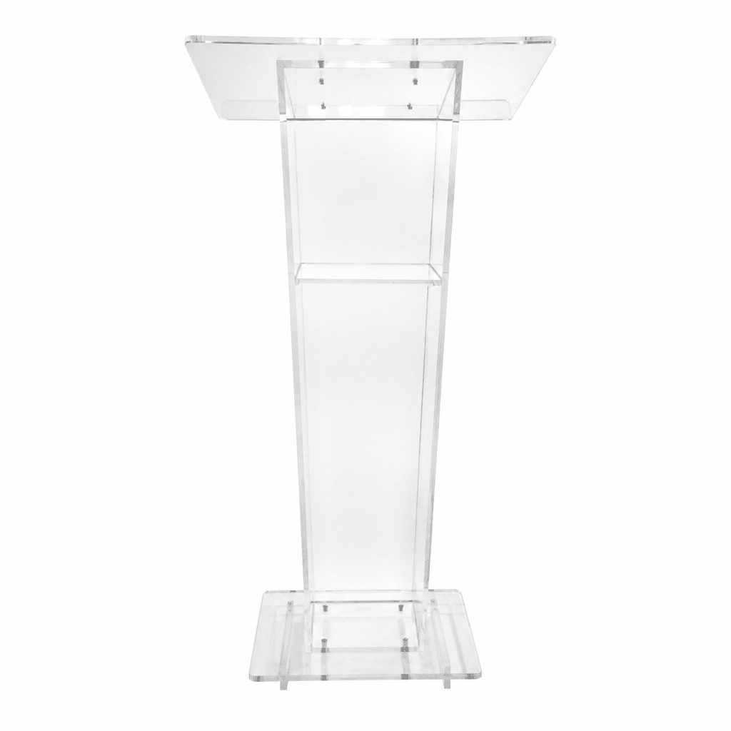 Vail Clear Acrylic Lectern Acrylic Lectern KLVT - thePodiumsStore
