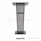 Vail Gray Acrylic Lectern Acrylic Lectern KLVTG - thePodiumsStore