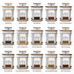 Winged Wood & Acrylic Church Pulpit (PS-830W) Wood & Acrylic Pulpit 830W Light Oak 35 - thePodiumsStore