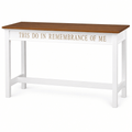 Winged Wood Communion Table (PS-815) Communion Table NO. 815 Light Oak 35 - thePodiumsStore