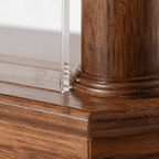 Wood & Acrylic Church Pulpit (PS-830) Wood & Acrylic Pulpit 830 Light Oak 35 - thePodiumsStore