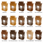 Wood & Acrylic Church Pulpit (PS-830) Wood & Acrylic Pulpit 830 Light Oak 35 - thePodiumsStore