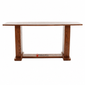 Wood & Acrylic Communion Table (PS-780) Communion Table 780 Light Oak 35 - thePodiumsStore