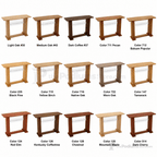 Wood & Acrylic Communion Table (PS-781) Communion Table 781 Light Oak 35 - thePodiumsStore