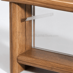 Wood & Acrylic Communion Table (PS-P201) Communion Table P201 Light Oak 35 - thePodiumsStore