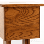 Wood & Acrylic Tithe & Prayer Box (PS-719) Tithe & Prayer Box 719 Light Oak 35 - thePodiumsStore