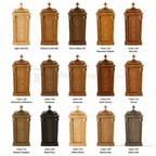 Wood Baptismal Font (PS-TBF-100) Baptismal Font TBF-100 Light Oak 35 - thePodiumsStore