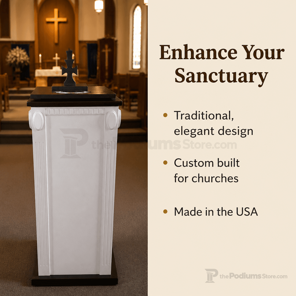 Wood Baptismal Font (PS-TBF-600) Baptismal Font TBF-600 Light Oak 35 - thePodiumsStore