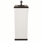 Wood Baptismal Font (PS-TBF-600) Baptismal Font TBF-600 Light Oak 35 - thePodiumsStore