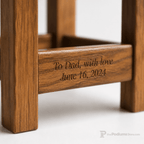 Wood Church Flower Stand (PS-200F) Flower Stand NO 200F Light Oak 35 - thePodiumsStore