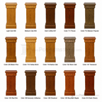 Wood Church Flower Stand (PS-900) Flower Stand NO 900 FLW Light Oak 35 - thePodiumsStore