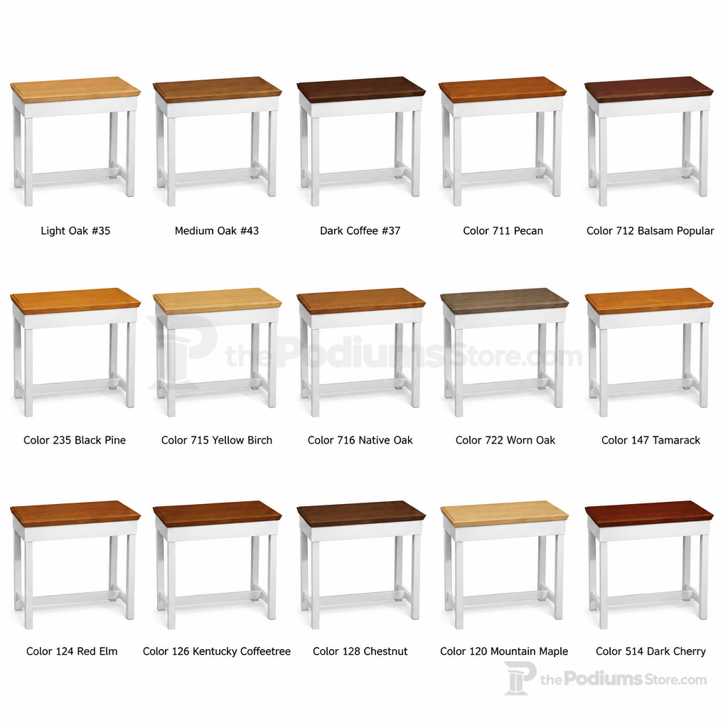 Wood Church Offering Table (PS-305-C) Offering Table 305C Light Oak 35 - thePodiumsStore